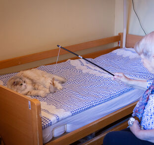 Benji 1. návštěva v Sue Ryder (12)